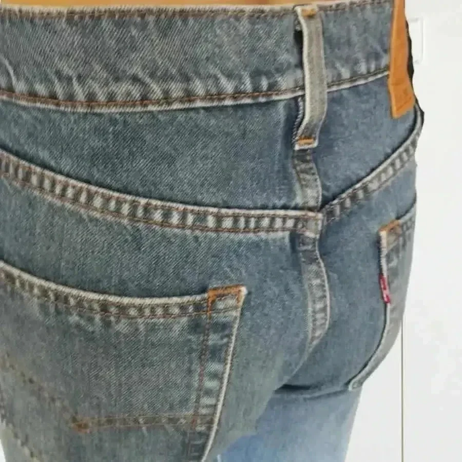 Levi's 501 - rechte pasvorm - hoge taille - rekbaar - nieuwstaat w29 L32 – photo 9